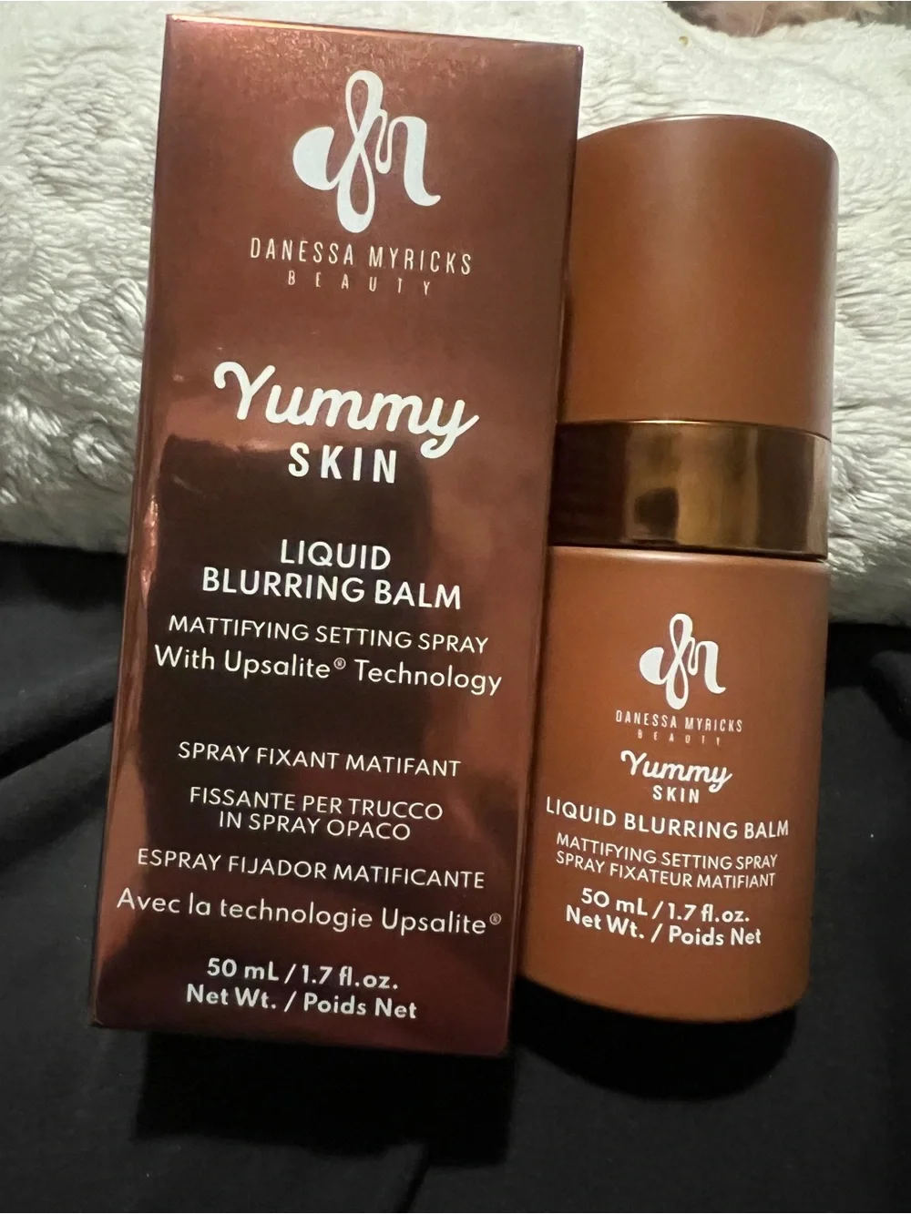 Danessa Myricks Yummy Skin Liquid Blurring Balm Mattifying Setting Spray